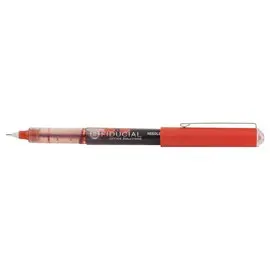 Rollerpen met naaldpunt medium schrift - Rood - FIDUCIAL 