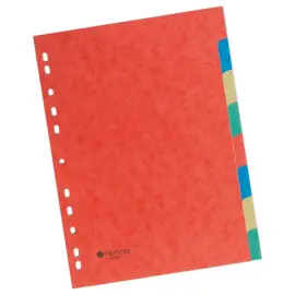 Set flexibele tussenbladen A4 8 tabbladen - FIDUCIAL 