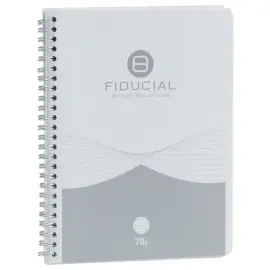 Spiraalschrift 100 pagina's sey&egrave;s van 70g/m&sup2; - FIDUCIAL 