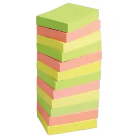 012 Blokken herpositioneerbare memoblaadjes FIDUCIAL - 38x51 mm 