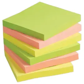 006 Kubusblokken herpositioneerbare memoblaadjes FIDUCIAL 