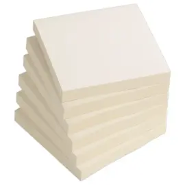 006 Blokken herpositioneerbare gerecycleerde memoblaadjes FIDUCIAL OFFICE SOLUTIONS - 7,6 x 7,6 cm 