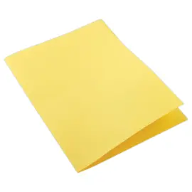 100  Tussenmappen FIDUCIAL 22x31cm - 80g geel 