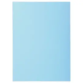 250  Inlegmappen 22 x 31 cm - Lichtblauw - FIDUCIAL 