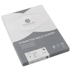 100  Etiketten met ronde hoeken FIDUCIAL 99,1 x 139 mm 400 etik / doos 