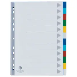 Set tussenbladen - 12 tabbladen - FIDUCIAL 