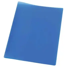 Doorschijnende gekleurde ordner 4 ringen, rug 2 cm - Blauw - FIDUCIAL 
