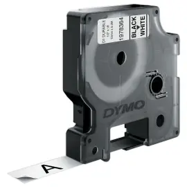 Lint voor etiketteermachine D1 "Durable" - 12 mm 5,5m - Dymo 