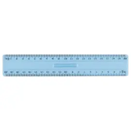 Dubbele Plastic Decimeter Blauw - WONDAY 