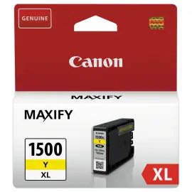 Cartridge CANON PGI1500XL geel 