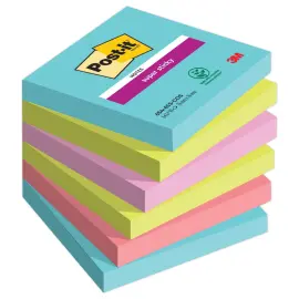 006 Blokken super sticky herpositioneerbare memoblaadjes - Cosmic - 76 x 76 mm - 90 blaadjes - POST-IT 
