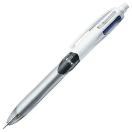 BIC 3 kleuren + vulpotlood HB 0,7 mm. 