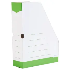 10  Tijdschriftenhouder in karton - Groen - ACCESS 