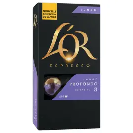 10  Koffiecapsules - Lungo Profondo - L'OR ESPRESSO 