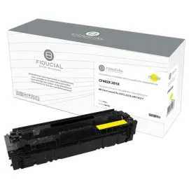 Lasercartridge FIDUCIAL equiv. HP 201XGeel CF402X 
