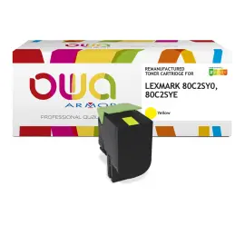 Lasercartridge ARMOR equiv. LEXMARK 802 Geel 80C2SY0 
