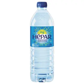 6 flessen Hepar water 75cl 