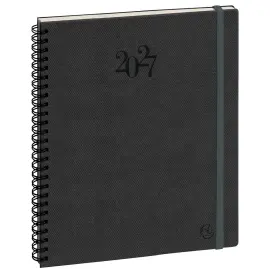 Weekagenda EXACOMPTA Swan 18,5 x 22,5 cm - antraciet 