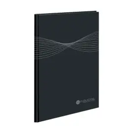 Weekagenda FIDUCIAL 16X24 - stevige kaft - grijs 