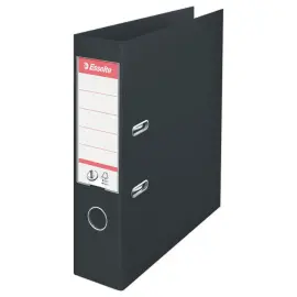 Ringmap met hefboom N&deg;1 Power - Rug 7,5 cm - zwart - ESSELTE 