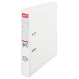 Ordner met hefboom n&deg; 1 Power - Rug 5 cm - Wit - ESSELTE 