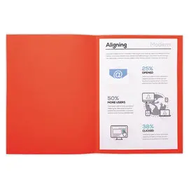 100  Inlegmappen 24 x 32cm Exacompta Forever gerecycleerd 170g 