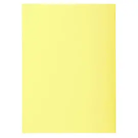 250  Inlegmappen 22x31cm SUPER 60 - 60g - geel - EXACOMPTA 