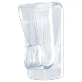 2  Zelfklevende haken voor transparante oppervlakken 1 kg - Set van 2 - TESA 
