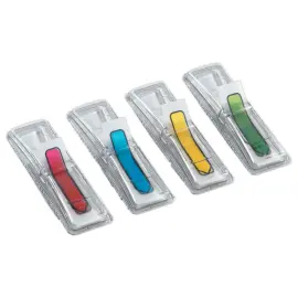 Pijlvormige bladwijzers FIDUCIAL 1,2 x 4,5 cm - Felle kleuren 