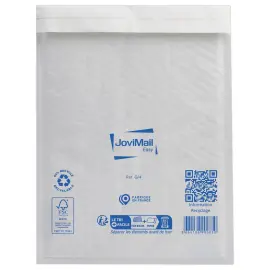 100  Witte omslagen met luchtkussens - 240x330 cm - JOVIMAIL EASY 