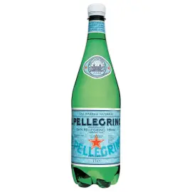 6  Flessen SAN PELLEGRINO bruisend 1L 