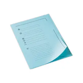 25  Dossiermappen pastel - Blauw - FIDUCIAL 