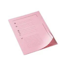 25  Dossiermappen pastel - Roos - FIDUCIAL 