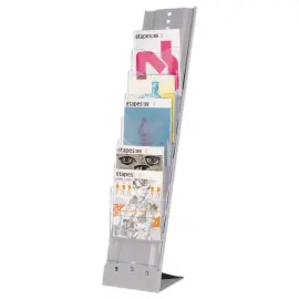 Verplaatsbare display 7 vakken - PAPERFLOW 