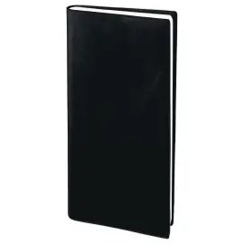 Tweewekelijkse agenda 8,8 x 17 cm - Zwart 