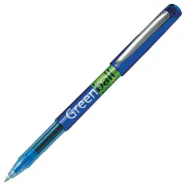 Metalen rollerpen Greenball - Gemiddelde punt - blauw - PILOT 