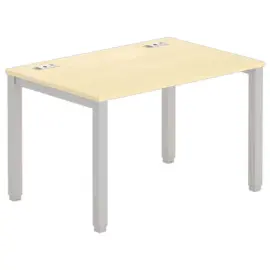 Bureau BRUXELLES 120 x 80 beuken - aluminium poten 