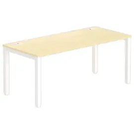 Bureau BRUXELLES 180 x 80 beuken - witte poten 