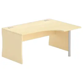 Bureau BUDAPEST compact rechts terug eiken L160 