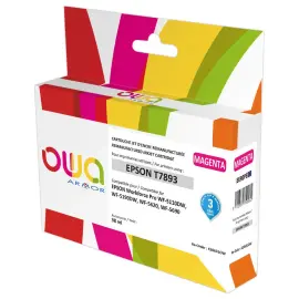 Inkjetcartridge ARMOR equivalent aan EPSON T7893 magenta 