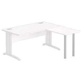 Retour BUENOS AIRES EN BUDAPEST 80 x 60 wit - aluminium poten 