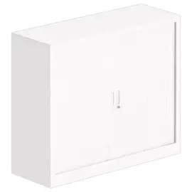 Lage rolluikkast - 100 x 120 cm - Wit 