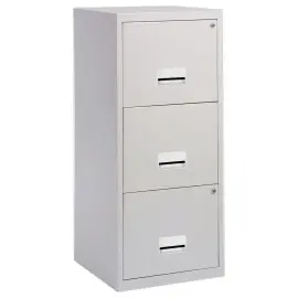Maxiclasseur met 3 lades lichtgrijs 