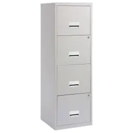 Maxiclasseur met 4 lades lichtgrijs 