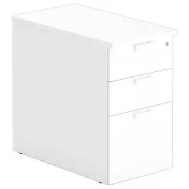 Ladeblok 3 lades - Wit - P 80 cm 