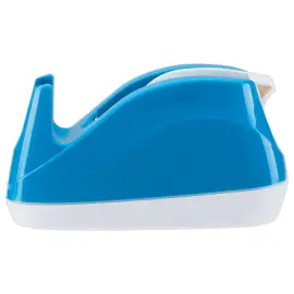 Verzwaarde afroller voor plakband 33m x 19 mm - Blauw - FIDUCIAL OFFICE SOLUTIONS 