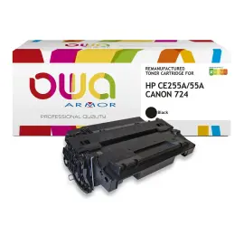 Cartridge ARMOR zwart compatibel HP 55A 