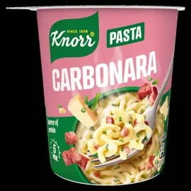 KNORR SNACK POT SPAGHETTI CARBONARA 