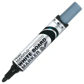Marker Maxiflo - Grote ronde punt - zwart - PENTEL 