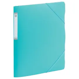 Map met 3 flappen en elastiek - Polypropyleen - Blauw - FIDUCIAL 